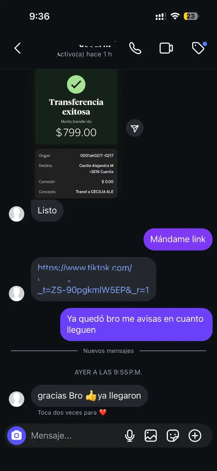Monto alto + Flujo de entrega completo